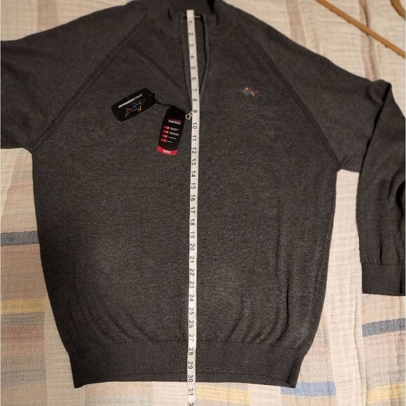 Greg Norman performance knit 1/4 zip pullover sz XL - Picture 4 of 12